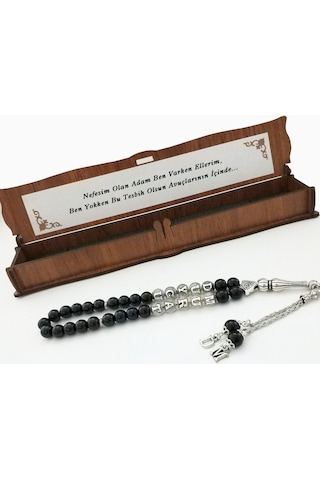 Oniks Doğaltaş İsimli Kişiye - İsme Özel Tesbih