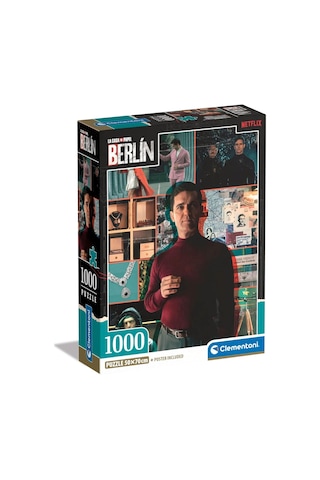 La Casa De Papel Puzzle Berlin 2 1000 Parça High Quality Collection Yetişkin Puzzle