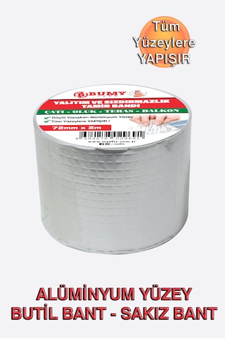 Yalıtım Ve Sızdırmazlık Tamir Bandı 72mm X 2mt