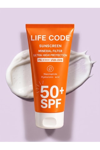 Güneş Kremi Mineral Filtre 50 Spf Skin Care Nem Bariyeri 75 Ml