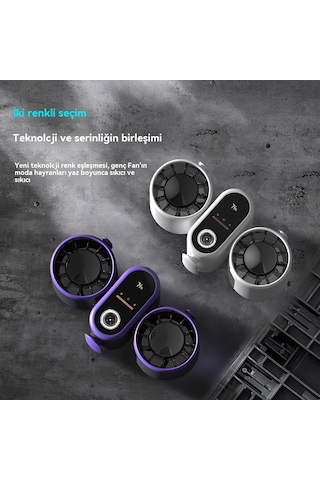 Jian Fan Çok Fonksiyonlu Taşıma-onçiftçi Başlı Bel Fanlı Çok Renkli