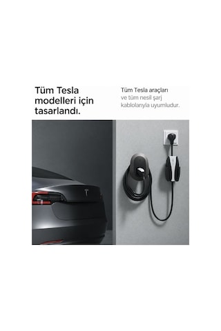 Spigen Tesla Şarj Cihazı Kablo Tutacağı Duvar Montaj Aksesuarı