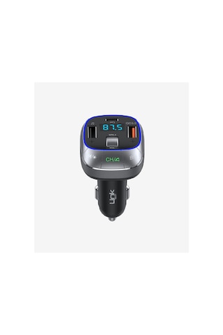 Gf17 48w Pd + Qc3.0 Led Ekranlı Fm Transmitter