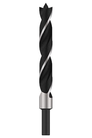 Professional Accessories 1 X Silindir Şaftlı Spiral Ahşap Matkap Ucu Ahşap İçin, 16 Mm, Şaft 10 Mm, Matkap Aksesuarı