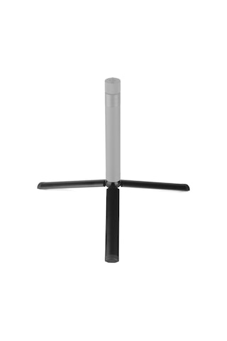 Kangvka Alüminyum Mini Masaüstü Tripod - 8cm Çalışma Yüksekliği - 1/4 İnç Evrensel Bağlantı - Siyah Siyah