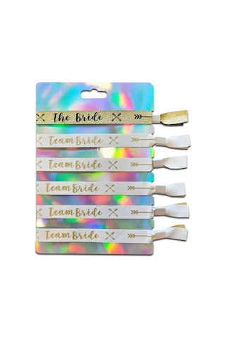 Bride To Be Team Bride Yazılı Nedime Bilekliği Bekarlığa Veda Par