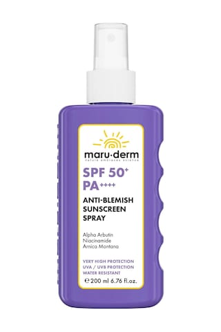 Maruderm Spf 50+ Leke Karşıtı Vücut Güneş Kremi Spreyi 200 Ml
