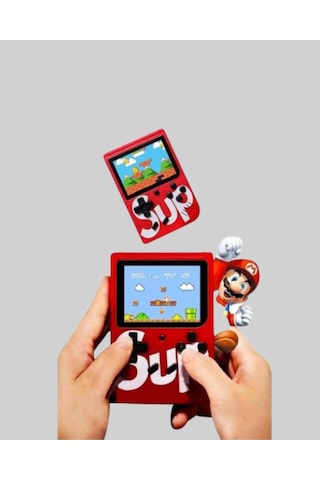 Sup - 649 - Retro El Konsolu 500 Oyun, Tv Bağlantılı, 3 İnç Ekranlı Şarjlı - Spt-gld - Mini Atari