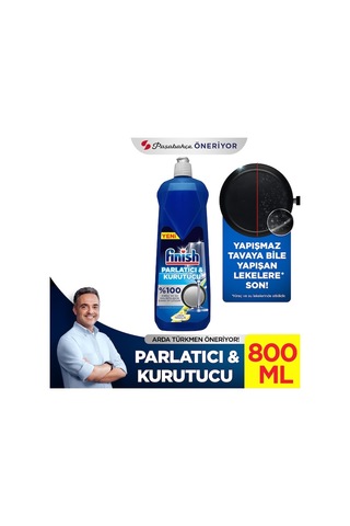 Zyzqstore Bulaşık Makinesi Parlatıcı Limon Ferahlığı 800 Ml Ev İçin Sağlık