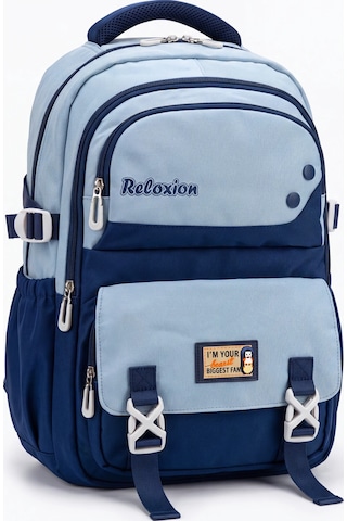 Viatox Vıatox Rlx-2461 Unisex Okul Sırt Çantası Öğrenci Günlük Seyahat Tatil Spor Yürüyüş Seyahat Gezi Kamp Günlük Lacivert