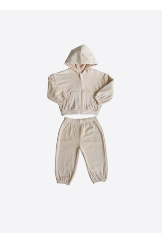 Calva 2'li Takım Natural Krem