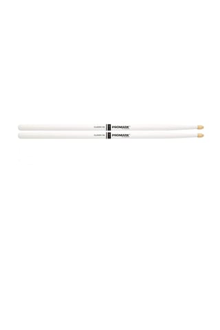 Promark Tx5aw-whıte 5a American Hickory Baget - Beyaz Profesyonel Kar Beyazı Kaplama, Dengeli Ağırlık Dağılımı, Hickory Malzeme Ve Tüm Müzik Türlerine Uygun 5a Yapısı