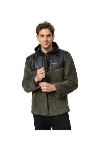 Merrell M25jobm Dusty Olıve Erkek Polar Ceket Haki Yeşil Haki Yeşil Haki