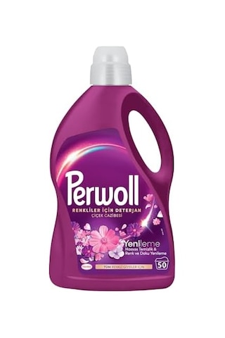 Hassas Sıvı Çamaşır Deterjanı Yenileme & Çiçek Cazibesi 2.75l 50 Yıkama 0.75 LT - 2.5 LT - 12 KG