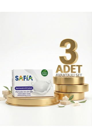 Safia Nemlendirici Güzellik Sabunu 3x90 Gr Diğer