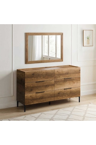 Oryana Ayna - Oslo Ceviz 68x98x2 Cm Ceviz