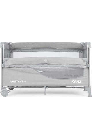 Kanz Pretty+plus Anne Yanı & Oyun Parkı Park Yatak Gri