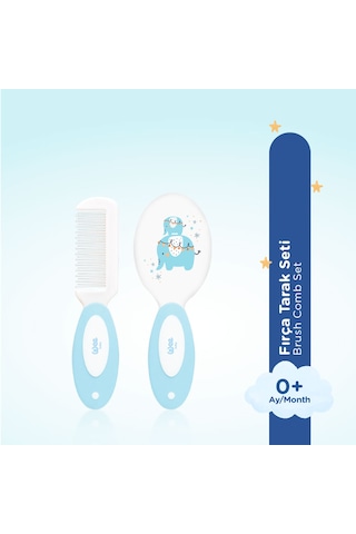 Wee Baby  Fırça Tarak Seti Pembe