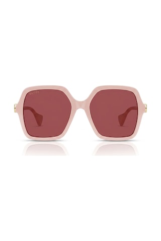 Guccı 1072s-56 004 Güneş Gözlüğü Pembe