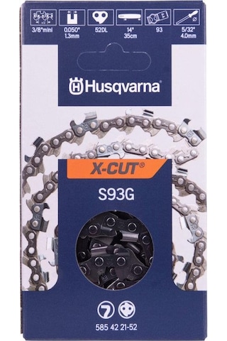 Husqvarna 91-28 Diş Zincir 1.3Mm Yeni S93G İsveç Üretimi