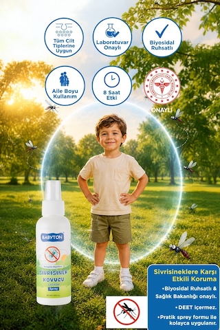 Sivrisinek Kovucu Losyon Sprey 50 Ml