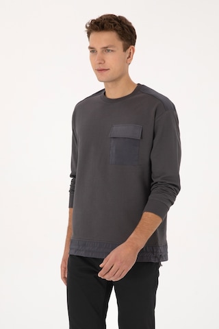 U.s. Polo Assn. Erkek Gri Sweatshirt 50316401-vr024 Grı