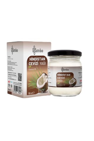 Nutribio Hindistan Cevizi Yağı 150ml 150 ML Nutribio Hindistan Cevizi Yağı 150ml 150 ML