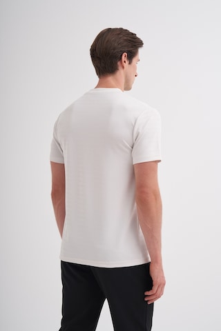 Cazador Bisiklet Yaka Erkek Beyaz T-shirt 40470 Beyaz
