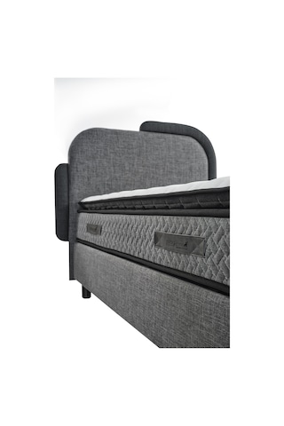 Junior Bedding Smart Tek Kişilik Yatak, Baza ve Başlık Seti-Sandıklı Baza Ve Yatak Başlığı Seti Yatak+baza+baza Başlığı 3lü Set