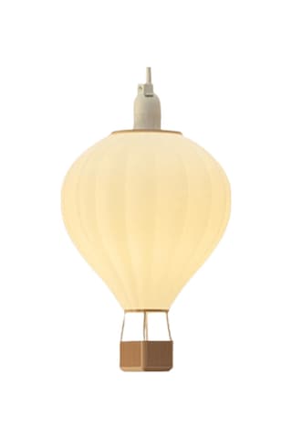 Balon Tasarımlı 3d Baskı Sarkıt Avize Modern Dekoratif Aydınlatma Krem