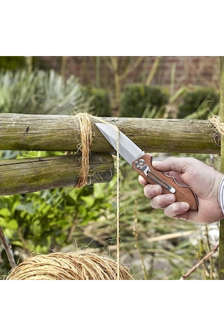 Kwb Avcı Kamp Bıçağı Kemer Klipsli 160mm 49021990 Kahverengi