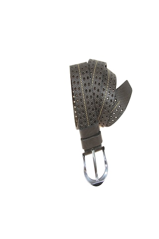 Hakiki Deri Erkek Yıldız Delikli Kot Kemeri 4,5 Cm Çok Renkli