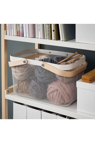 Ikea Risatorp Sepet 27x42x23 Cm Beyaz