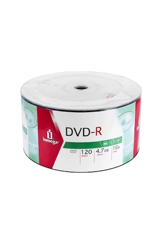 Iomega Dvd-r 4.7 Gb 50'li Spindle - Idsp50m