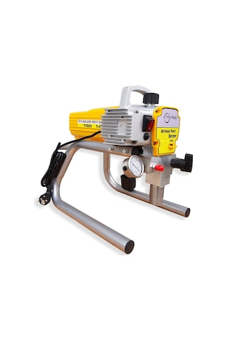 T-450 Elektrikli Airless Boya Makinası Kartsız Sarı