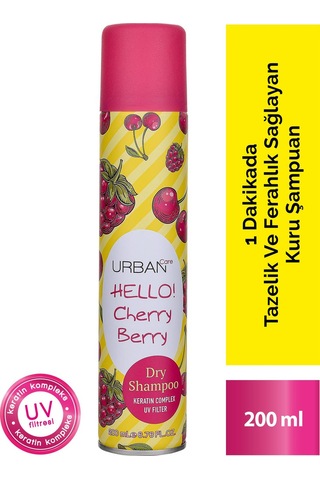 Urban Care Uv Filtre Hello Cherry Berry Kuru Şampuan 200 ML