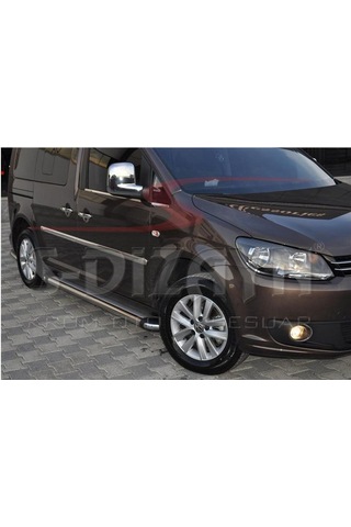 S-Dizayn  Volkswagen Caddy Krom Yan Kapı Çıtası 4 Prç 2004-2015