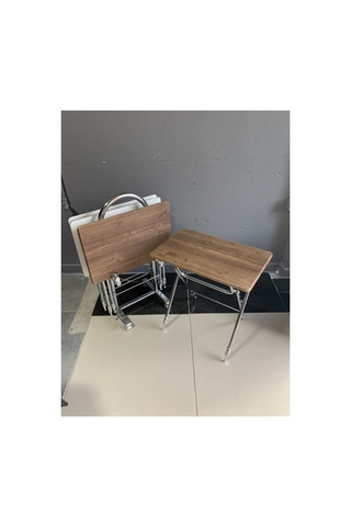 Çanta Sehpa, Sehpa, Zigon, Çanta Sehpa, 4lü Sehpa, Mdf Sehpa Ceviz