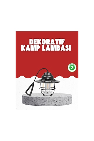 Açık Hava Etkinlikleri İçin Çam Kozalağı Gece Işığı Beyaz - Siyah