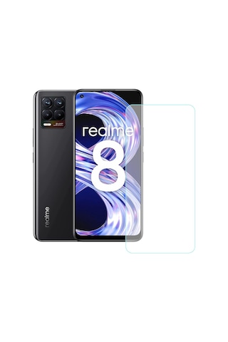 Notech Realme 8 / 8 Pro Temperli Cam Ekran Koruyucu