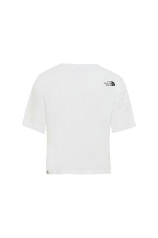 The North Face Cropped Fıne Tee Kadın Tişört Nf0a4sy9fn41 Beyaz