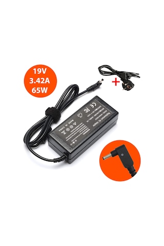 Asus Uyumlu 19V 3.42A 65W 4.0x1.35Mm Laptop Adaptör Şarj Aleti
