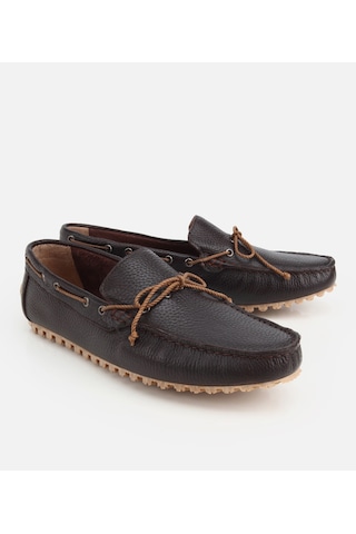 Hotiç Erkek Deri Kahverengi Püskül Detaylı Günlük Loafer 02ayh322740a480 02ayh322740a480