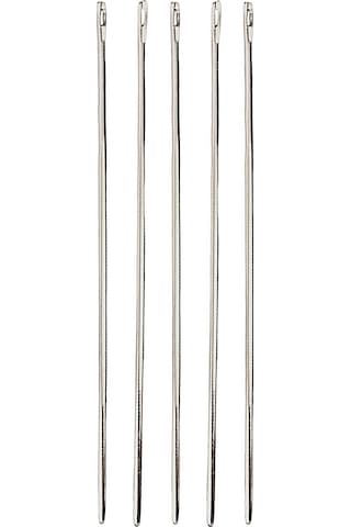 4 No 1,3 Mm 8 Cm 5 Adet Deri Hobi Saraç El Dikiş Iğnesi