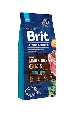 Brit Premium Sensitive Lamb Kuzu Etli Yetişkin Köpek Maması 15 KG Brit Premium Sensitive Lamb Kuzu Etli Yetişkin Köpek Maması 15 KG