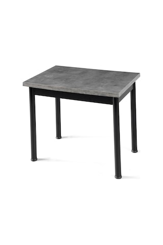 Smart Yandan Açılır Mutfak Masası 60x90cm Siyah Mermer