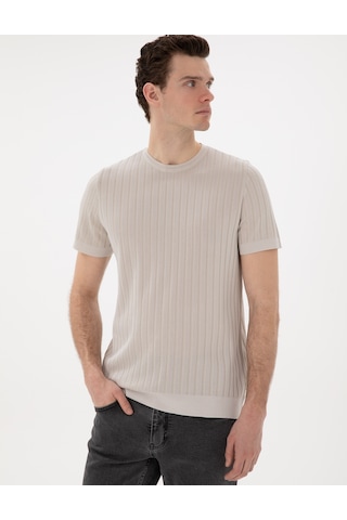 Pierre Cardin Erkek Bej Kazak /triko 50305991-vr011
