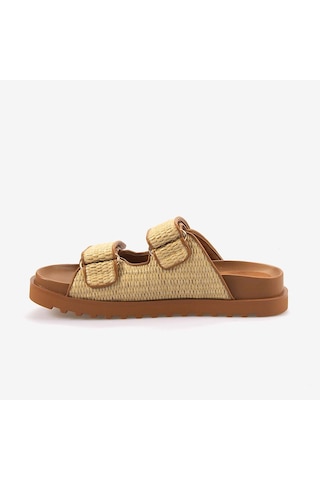 Guess Kadın Sandalet Fljfdefap19 Tan Kahverengi