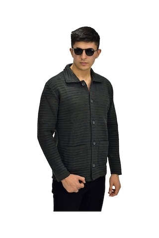 Erkek Spor Düğmeli Hırka R6380 Bgl-st03173 001