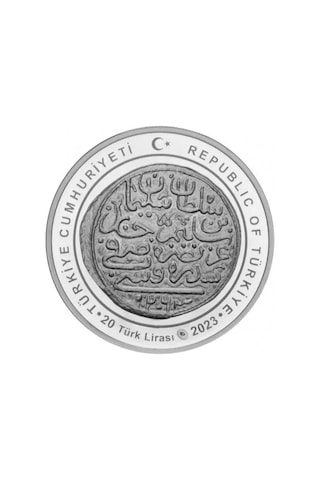 Agakulche Kanuni Sultan Süleyman Osmanlı Gümüş Sikke Coin